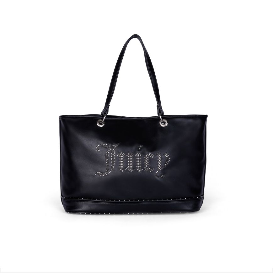 Picture of JUICY COUTURE WOMEN'S KIMBERLY LARGE SHOPPING BAG IN BLACK