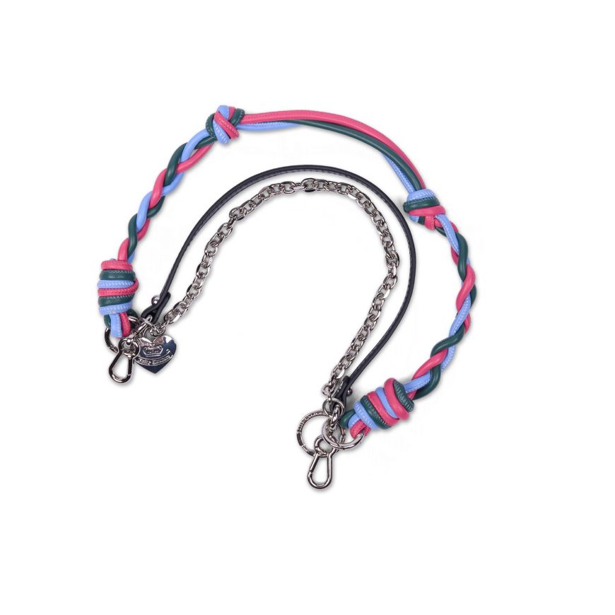 Picture of JUICY COUTURE WOMEN'S TWIST KEYCHAIN IN SHINY NICKEL