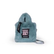 Picture of JUICY COUTURE WOMEN'S IRIS FUR SMALL SHOPPING BAG IN GREY 1