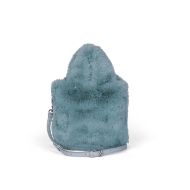 Picture of JUICY COUTURE WOMEN'S IRIS FUR SMALL SHOPPING BAG IN GREY 2