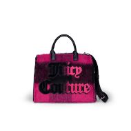 Picture of JUICY COUTURE WOMEN'S IRIS TAPESTRY PATCH MEDIUM SHOPPING BAG IN PINK 1