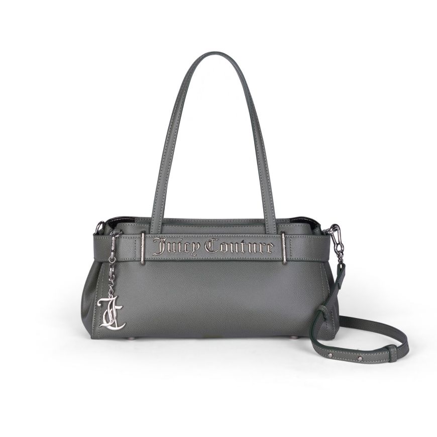 Picture of JUICY COUTURE WOMEN'S JASMINE MEDIUM DOUBLE HANDLE BAG IN GREY