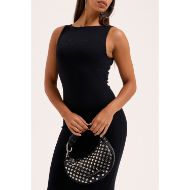 Picture of JUICY COUTURE WOMEN'S BLOSSOM STUDS SMALL HOBO BAG IN BLACK 7