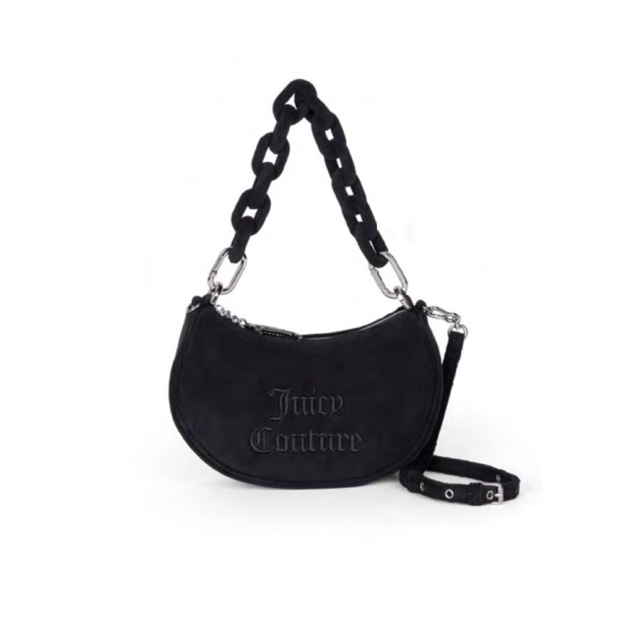 Picture of JUICY COUTURE WOMEN'S BLOSSOM PUFFY SMALL HOBO BAG IN BLACK