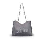 Picture of JUICY COUTURE WOMEN'S KIMBERLY LARGE DOUBLE HANDLE BAG IN GREY 1