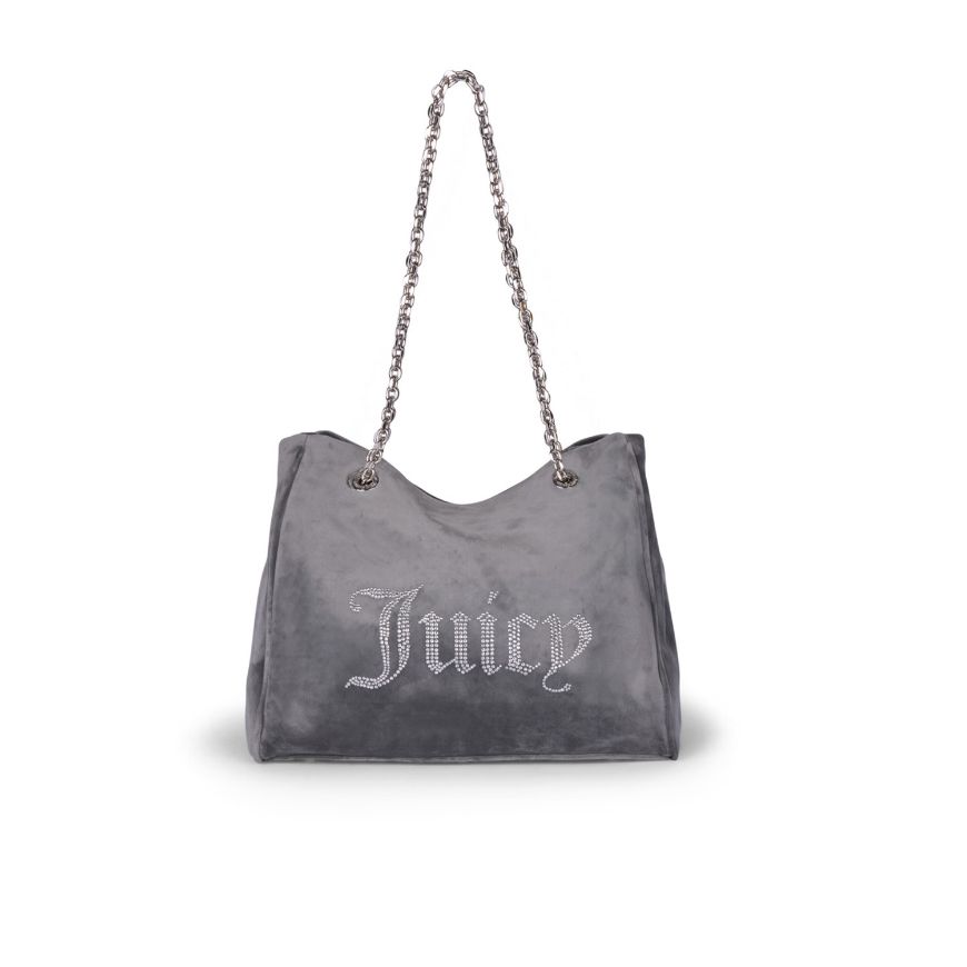 Picture of JUICY COUTURE WOMEN'S KIMBERLY LARGE DOUBLE HANDLE BAG IN GREY