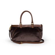 Picture of JUICY COUTURE WOMEN'S TWIG NARRATIVE LARGE DOUBLE HANDLE BAG IN BROWN 2