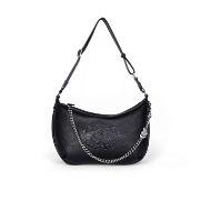 Picture of JUICY COUTURE WOMEN'S TWIG NARRATIVE MEDIUM HOBO BAG IN BLACK 1