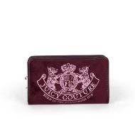 Picture of JUICY COUTURE WOMEN'S TWIG NARRATVE MEDIUM ZIP WALLET IN BORDEAUX 1