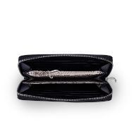 Picture of JUICY COUTURE WOMEN'S KIMBERLY LARGE ZIP WALLET IN BLACK 2