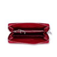 Picture of JUICY COUTURE WOMEN'S SOPHIE LARGE ZIP WALLET IN RED 2