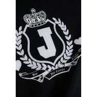Снимка на JUICY COUTURE ДАМСКА ВТАЛЕНА ТЕНИСКА С JUICY CREST ЛОГО В ЧЕРНО 3