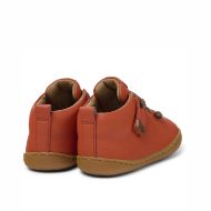 Picture of CAMPER KIDS PEU CAMI LEATHER SHOES IN DARK ORANGE 3