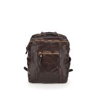 Picture of CAMPOMAGGI MEN'S SAMBUKO LEATHER BACKPACK IN BROWN 1