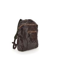 Picture of CAMPOMAGGI MEN'S SAMBUKO LEATHER BACKPACK IN BROWN 5