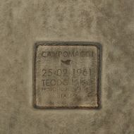 Picture of CAMPOMAGGI MEN'S GIOVE LEATHER BACKPACK IN LIGHT GREY 5