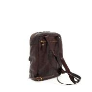 Picture of CAMPOMAGGI MEN'S GIOVE MULTIPOCKET LEATHER BACKPACK IN BROWN 3