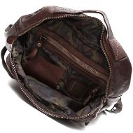 Picture of CAMPOMAGGI MEN'S GIOVE MULTIPOCKET LEATHER BACKPACK IN BROWN 5