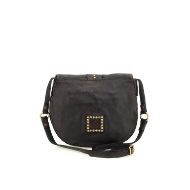 Снимка на CAMPOMAGGI AFRODITE ДАМСКА КОЖЕНА ЧАНТА ЗА РАМО С КАПСИ В СИВО 4