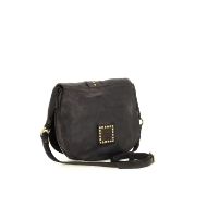 Снимка на CAMPOMAGGI AFRODITE ДАМСКА КОЖЕНА ЧАНТА ЗА РАМО С КАПСИ В СИВО 3