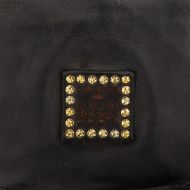 Снимка на CAMPOMAGGI AFRODITE ДАМСКА КОЖЕНА ЧАНТА ЗА РАМО С КАПСИ В СИВО 5