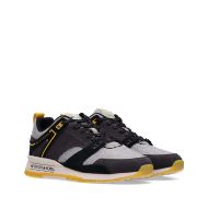 Picture of SCOTCH&SODA MEN'S VIVEX LEATHER SNEAKERS IN GREY 3