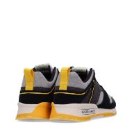 Picture of SCOTCH&SODA MEN'S VIVEX LEATHER SNEAKERS IN GREY 6