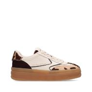 Снимка на SCOTCH&SODA MINNY ДАМСКИ КОЖЕНИ СПОРТНИ ОБУВКИ С ПЛАТФОРМА И ПРИНТ 1
