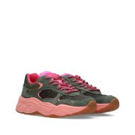 Снимка на SCOTCH&SODA CELEST ДАМСКИ СПОРТНИ ОБУВКИ ОТ ВЕЛУР И КОЖА В ЗЕЛЕНО 4
