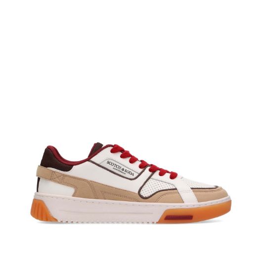 Show details for SCOTCH&SODA MEN'S NEW CUP SUEDE AND LEATHER SNEAKERS IN MULTICOLOR 1 - FanPoint Picture of SCOTCH&SODA MEN'S NEW CUP SUEDE AND LEATHER SNEAKERS IN MULTICOLOR 1
