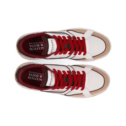 Show details for SCOTCH&SODA MEN'S NEW CUP SUEDE AND LEATHER SNEAKERS IN MULTICOLOR 3 - FanPoint Picture of SCOTCH&SODA MEN'S NEW CUP SUEDE AND LEATHER SNEAKERS IN MULTICOLOR 3