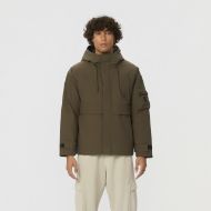 Picture of DIRTY LAUNDRY MEN'S HOODED JACKET IN KHAKI 1