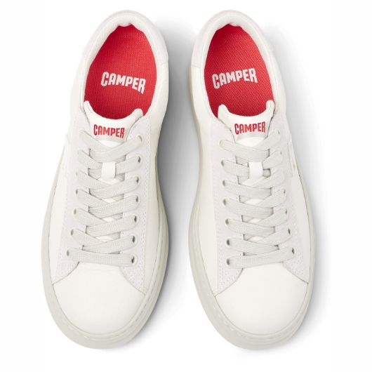 Показвай детайлите за CAMPER RUNNER FOUR ДАМСКИ КОЖЕНИ СПОРТНИ ОБУВКИ В БЯЛО 3 - FanPoint 3 - FanPoint Снимка на CAMPER RUNNER FOUR ДАМСКИ КОЖЕНИ СПОРТНИ ОБУВКИ В БЯЛО 3 3