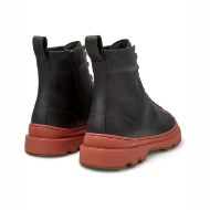 Picture of CAMPER MEN'S BRUTUS LEATHER ANKLE BOOTS IN DARK GREY 4