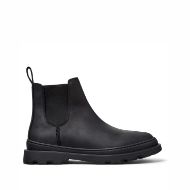 Picture of CAMPER MEN'S BRUTUS LEATHER ANKLE BOOTS IN BLACK 1