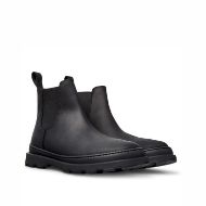 Picture of CAMPER MEN'S BRUTUS LEATHER ANKLE BOOTS IN BLACK 2