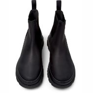 Picture of CAMPER MEN'S BRUTUS LEATHER ANKLE BOOTS IN BLACK 3