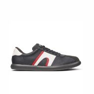 Picture of CAMPER MEN'S PELOTAS SOLLER NUBUCK AND LEATHER SNEAKERS IN BLACK 1