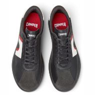 Picture of CAMPER MEN'S PELOTAS SOLLER NUBUCK AND LEATHER SNEAKERS IN BLACK 3