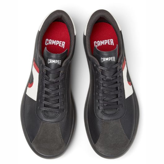 Показвай детайлите за CAMPER PELOTAS SOLLER МЪЖКИ СПОРТНИ ОБУВКИ ОТ НАБУК И КОЖА В ЧЕРНО 3 - FanPoint Снимка на CAMPER PELOTAS SOLLER МЪЖКИ СПОРТНИ ОБУВКИ ОТ НАБУК И КОЖА В ЧЕРНО 3