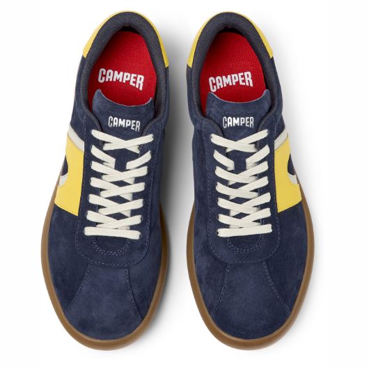 Показвай детайлите за CAMPER PELOTAS SOLLER МЪЖКИ СПОРТНИ ОБУВКИ ОТ НАБУК И КОЖА В ТЪМНОСИНЬО 3 - FanPoint Снимка на CAMPER PELOTAS SOLLER МЪЖКИ СПОРТНИ ОБУВКИ ОТ НАБУК И КОЖА В ТЪМНОСИНЬО 3