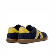 Picture of CAMPER MEN'S PELOTAS SOLLER NUBUCK AND LEATHER SNEAKERS IN DARK BLUE 4