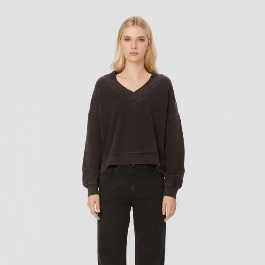 Показвай детайлите за DIRTY LAUNDRY ДАМСКИ СУИТШЪРТ RELAXED V-NECK CREWNECK В ЧЕРНО 1 - FanPoint 1 - FanPoint Снимка на DIRTY LAUNDRY ДАМСКИ СУИТШЪРТ RELAXED V-NECK CREWNECK В ЧЕРНО 1 1