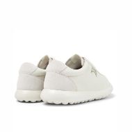 Picture of CAMPER MEN'S PELOTAS XLF LEATHER SNEAKERS IN WHITE 4