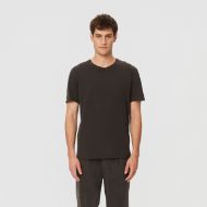 Picture of DIRTY LAUNDRY MEN'S OPEN STITCHES T-SHIRT IN VINTAGE BLACK 1