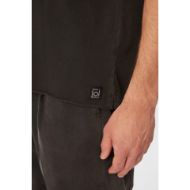 Picture of DIRTY LAUNDRY MEN'S OPEN STITCHES T-SHIRT IN VINTAGE BLACK 3