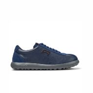 Picture of CAMPER MEN'S PELOTAS XLF LEATHER SNEAKERS IN DARK BLUE 1