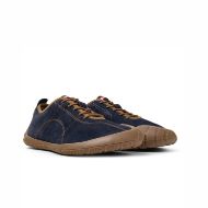 Picture of CAMPER MEN'S PEU PATH LEATHER SNEAKERS IN DARK BLUE 2