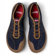 Picture of CAMPER MEN'S PEU PATH LEATHER SNEAKERS IN DARK BLUE 3