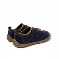 Picture of CAMPER MEN'S PEU PATH LEATHER SNEAKERS IN DARK BLUE 4